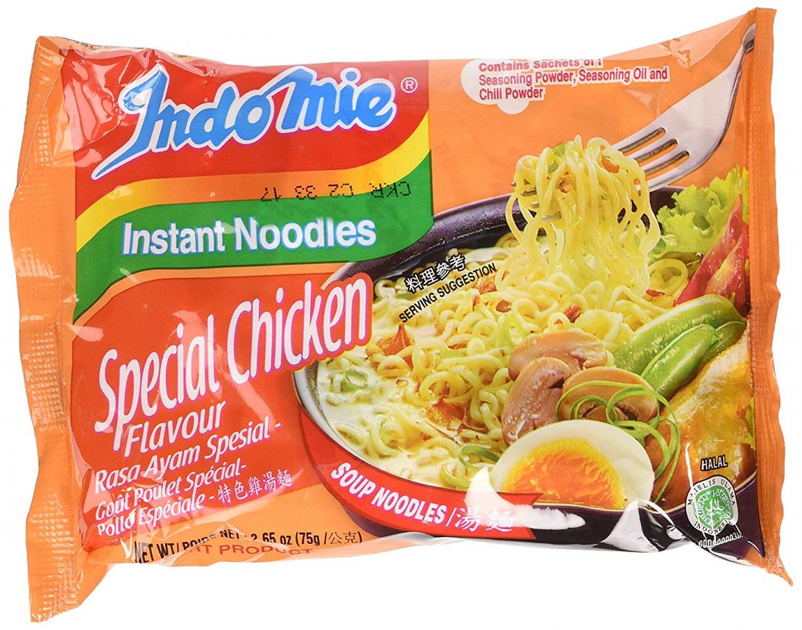  Indomie Instant Noodles Soup Special Chicken Flavor Halal 